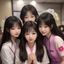 宝妈晓晓头像，年轻妈妈形象，温柔笑容